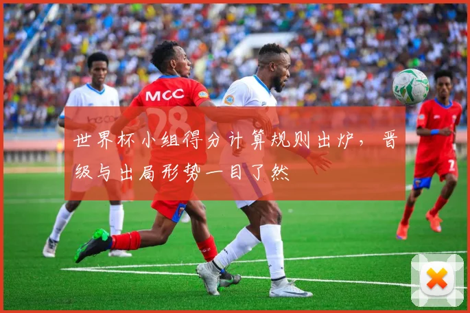世界杯小组得分计算规则出炉，晋级与出局形势一目了然
